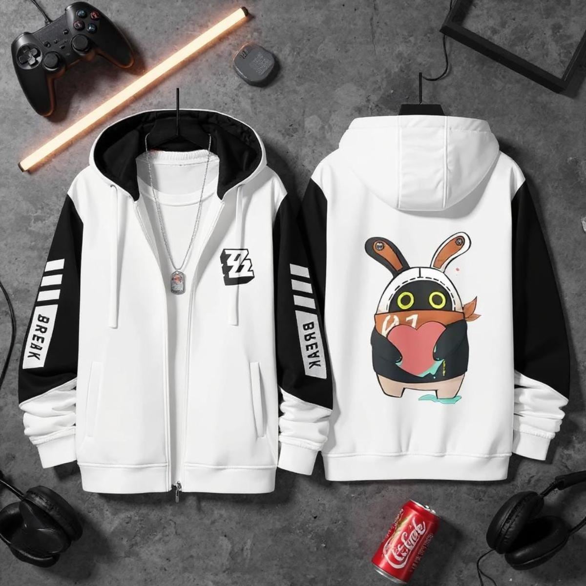 Zenless Zone Zero Bangboo Hoodie Anime Game ZZZ Sweatshirt
