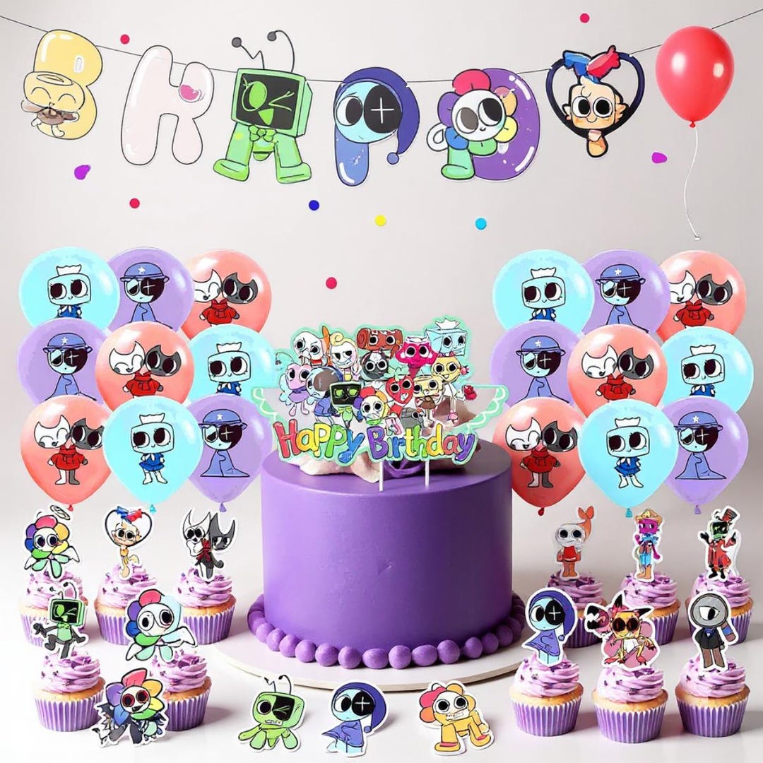 Green 3rd Birthday Balloon Set - Tractor Theme Party Decorations With Number 3