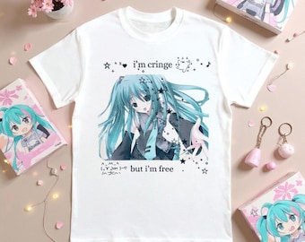 Y2K Anime Graphic T-Shirt: Harajuku Streetwear Top