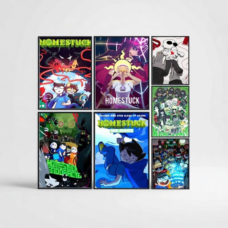 Homestuck Poster Wall Art Cartoon Print Living Room Bedroom Decor - Etsy