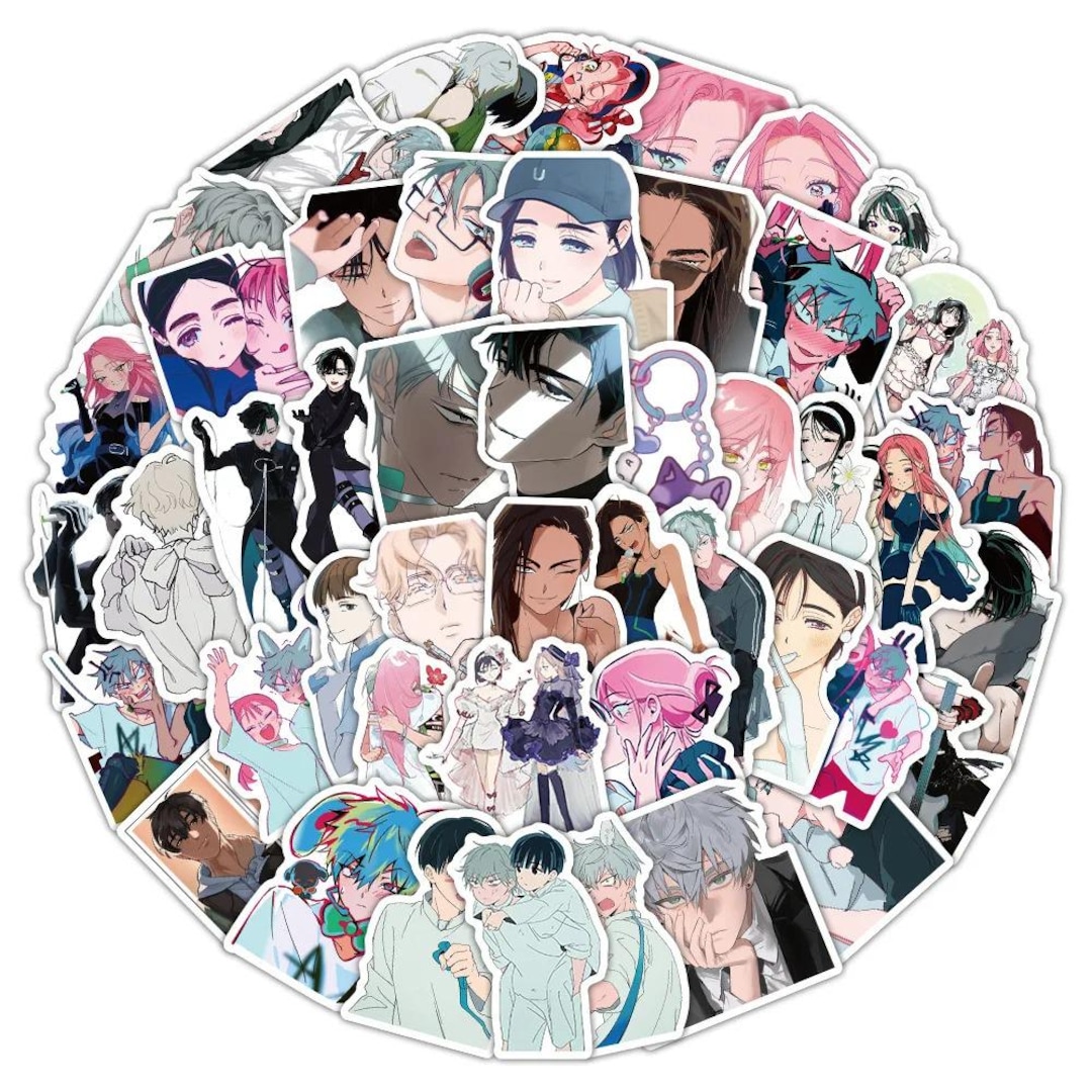 Alien Stage Anime Stickers, Waterproof Doujin Decals (53 Pcs) - Etsy