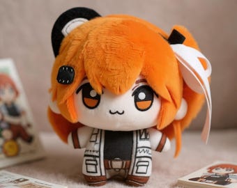 Adachi Chibi Plushie: Handmade Crochet Knit Doll - Etsy
