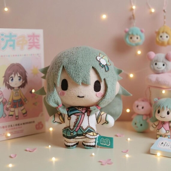 10cm Project Sekai Doll Keychain Pjsk Yoisaki Pendant Kusanagi