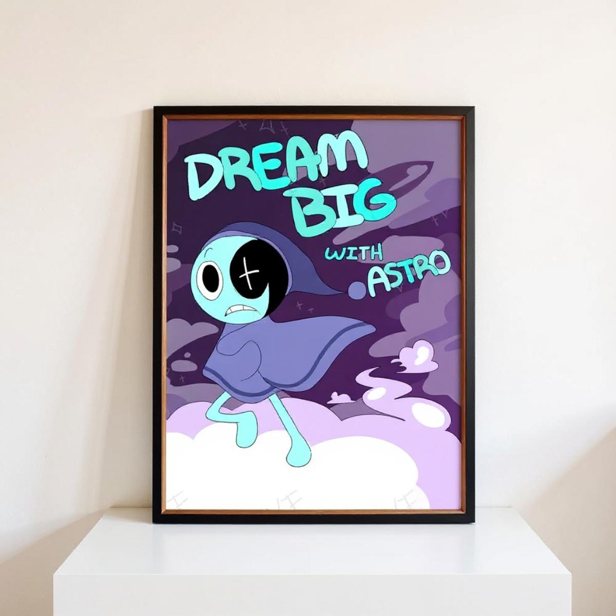 Dandys World Poster Aesthetic Wall Art Decoration Posters Cartoon Print ...