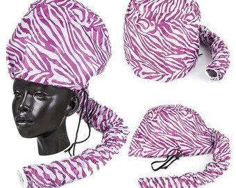Bonnet Locsanity Loc Dreadlocks Super Fast Hair Séchage Rapide - Noir ou Violet