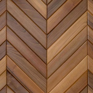 Warmer Holz Chevron Vinyl-Fotografie Hintergrund - Für Produktfotografie, Food Styling & Content Creation