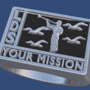 Anillo de plata esterlina de Mission Ring Company