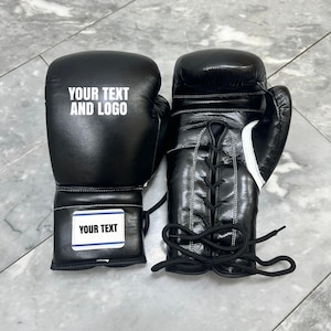 Hand-Stitched Boxing Gloves, Leather Boxing Gloves - Customized Boxing Gloves, Best for Anniversary Gift, and Birthday Gift