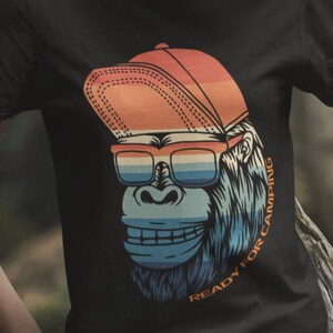 Ready for the Camping Unisex Tee - Fun Graphic T-Shirt, Outdoor Adventure Shirt, Gift for Campers, Summer Apparel, Camper, camping clothing