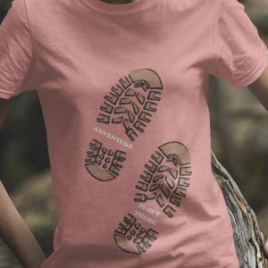 Adventure Awaits Unisex Jersey Tee, Outdoor Shirt, Hiking Apparel, Gift, adventure shirt, hiking shirt, camping shirt, travel shirt, hike
