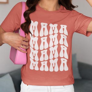 Mama Vibes Unisex Tee, Stylish Mother's Day Gift, Casual Everyday Wear, Perfect for Moms, Unique Gift for Her, Mom, Mamá
