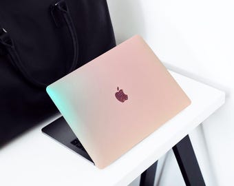 Aurora Pink mit rosa Swarovski-Kristallen für Macbook, Luxus-Cover, bestes Weihnachts- oder Geburtstagsgeschenk, die hübscheste und einzigartige Hülle.