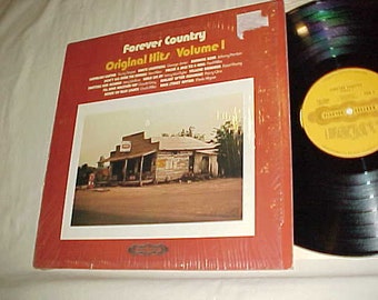 Various Artists Compilation Album - 33 LP Vinyl Album - Forever Country Original Hits Volume 1