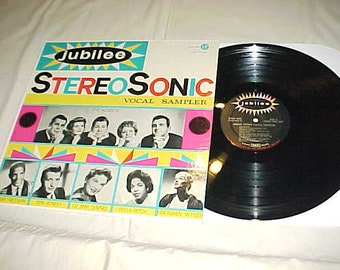 Stereophonic Vocal Sampler - 33 LP Vinyl Album - The Accents, Bobby Freeman, Don Rondo, Lu Ann Simms, Della Reese, Gretchen Wyler