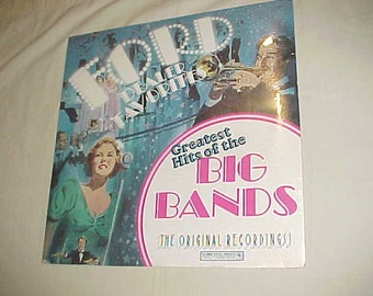 Ford Dealer Favorites - Greatest Hits Of The Big Bands - The Original Recordings - 33 LP Vinyl Album - Mint Condition Still Sealed