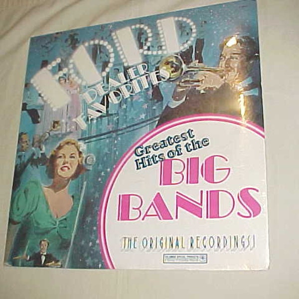 Ford Dealer Favorites - Greatest Hits Of The Big Bands - The Original Recordings - 33 LP Vinyl Album - Mint Condition Still Sealed