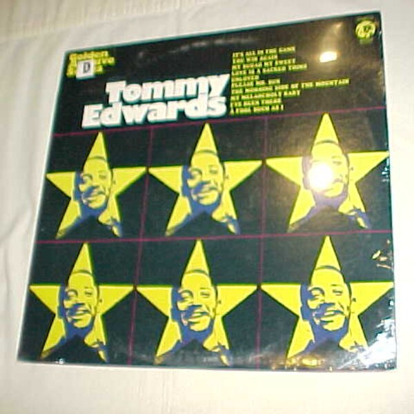 Tommy Edwards - 33 LP Vinyl Album - Mint Still Sealed - Golden Archive Series