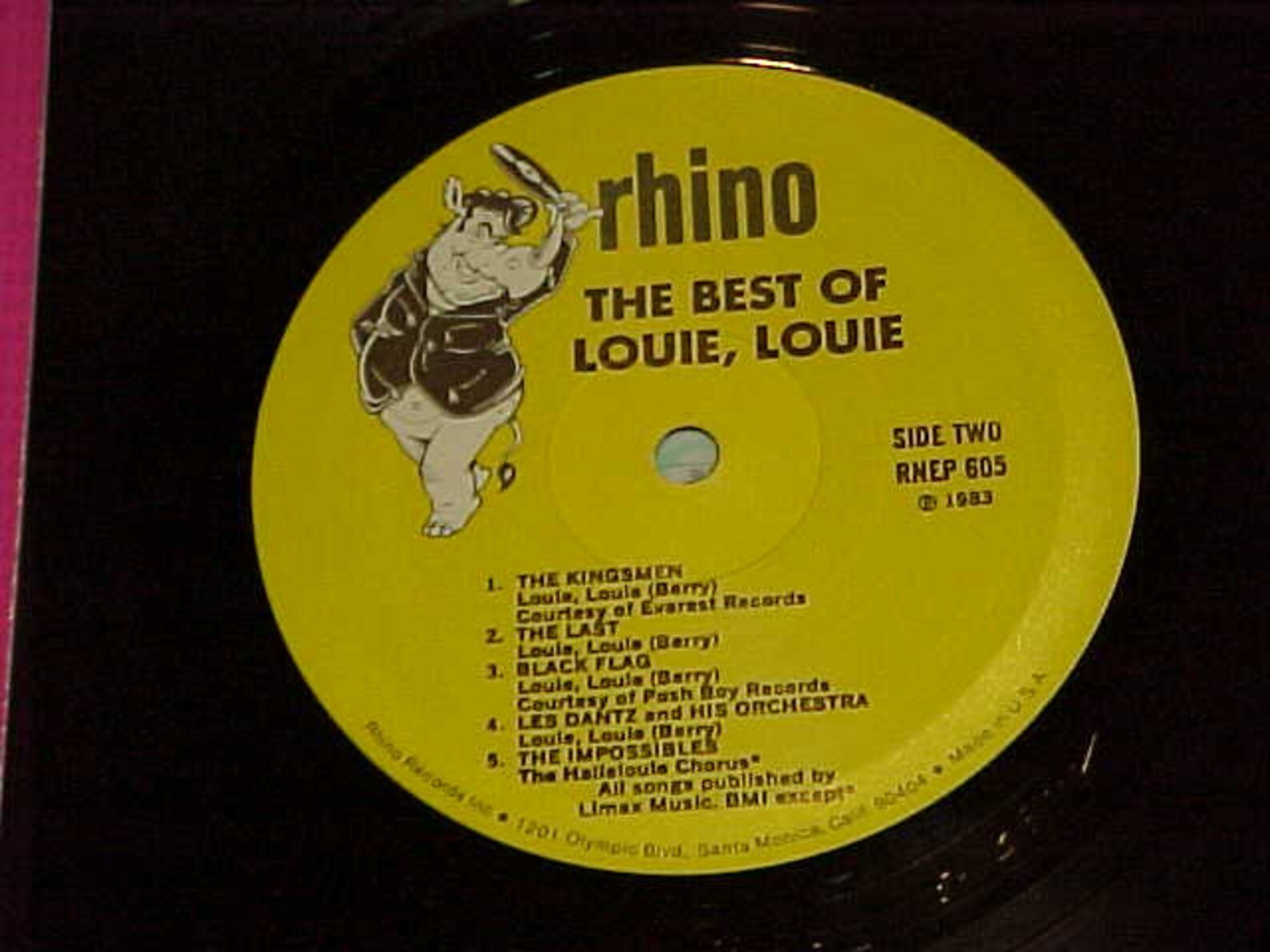 The Best of Louie Louie 33 LP Vinyl Record Various Artists Etsy UK