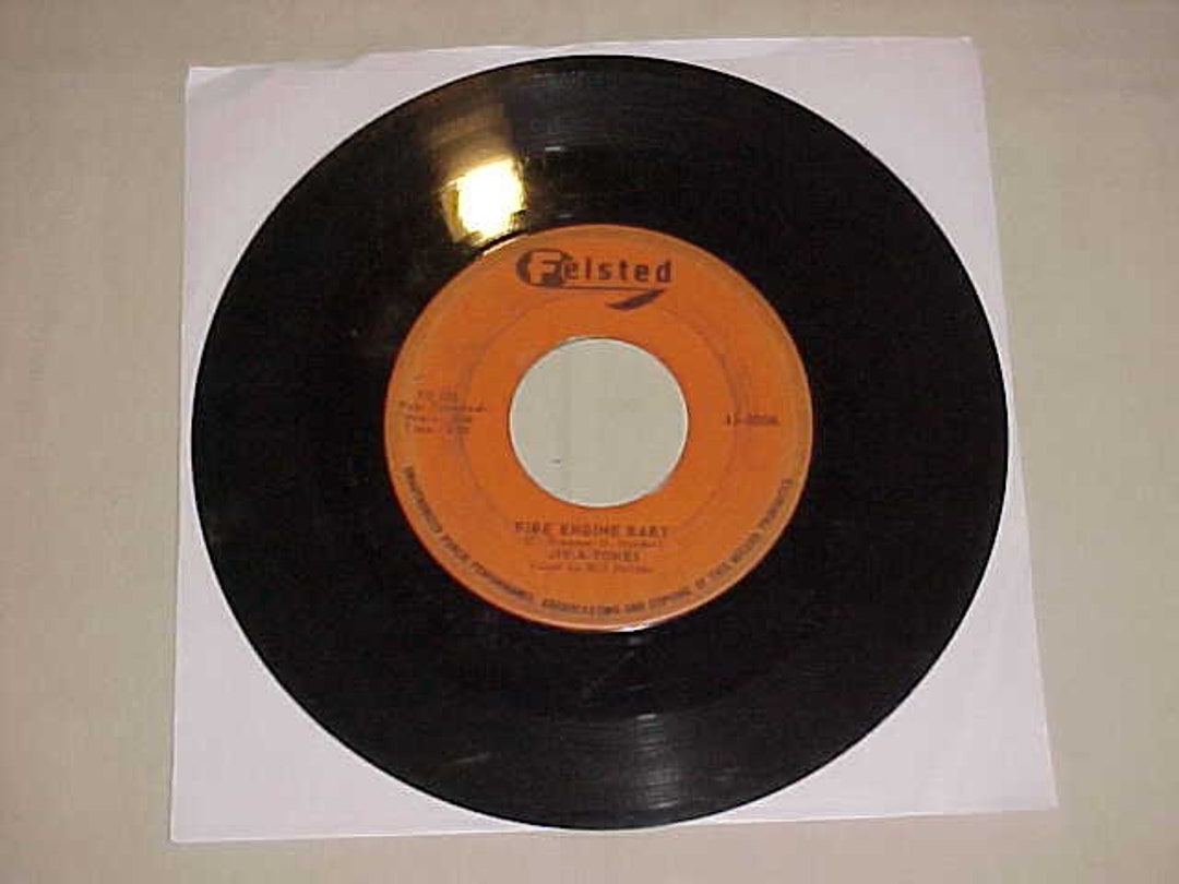 Jivatones 45 Vinyl Record Flirty Gertie / Fire Engine Baby Felsted