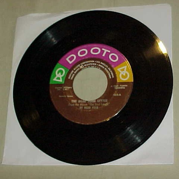 Redd Foxx - 45 Vinyl Record - The Dear John Letter / Honesty Is The Best Policy - Dooto Records