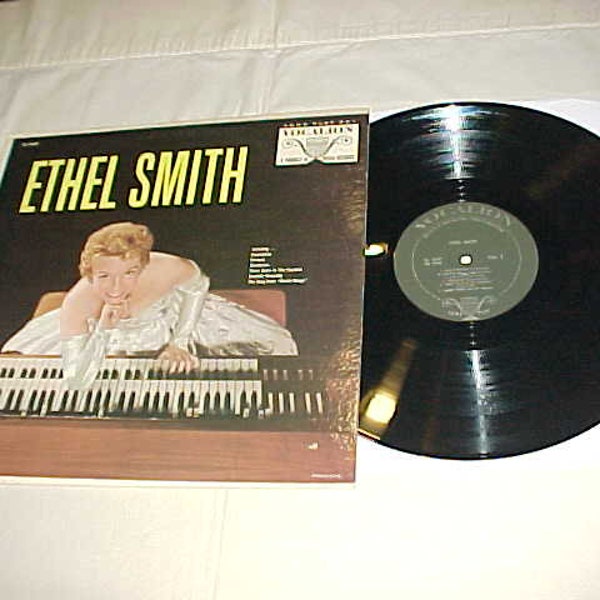 Ethel Smith - 33 LP - Organ Solos