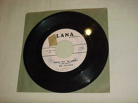 Del Shannon 45 Vinyl Record Hats off to Larry / Don't - Etsy