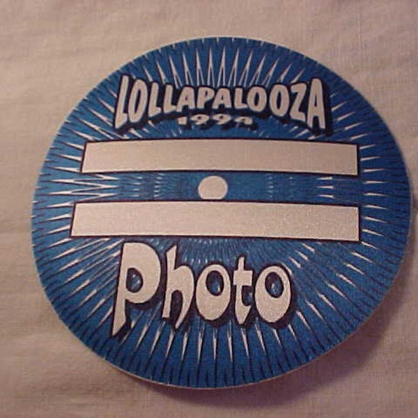 Lollapalooza 1994 Cloth OTTO Backstage Pass - Music Memorabilia