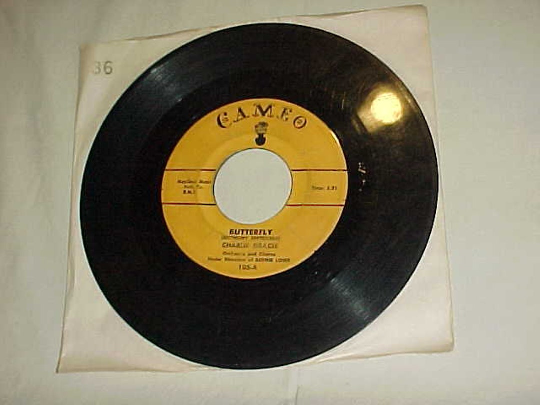 Charlie Gracie 45 Vinyl Record Butterfly / Ways Etsy