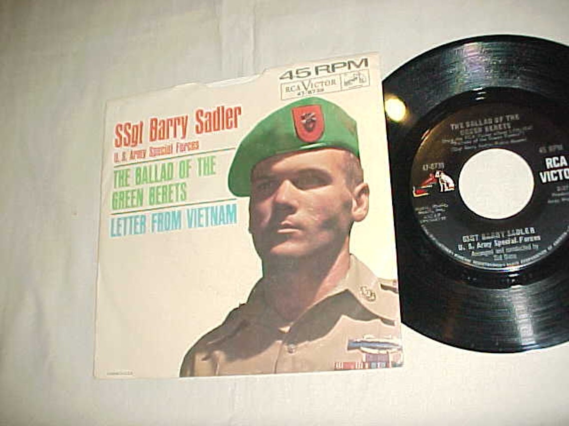 Ssgt Barry Sadler Letter From Vietnam