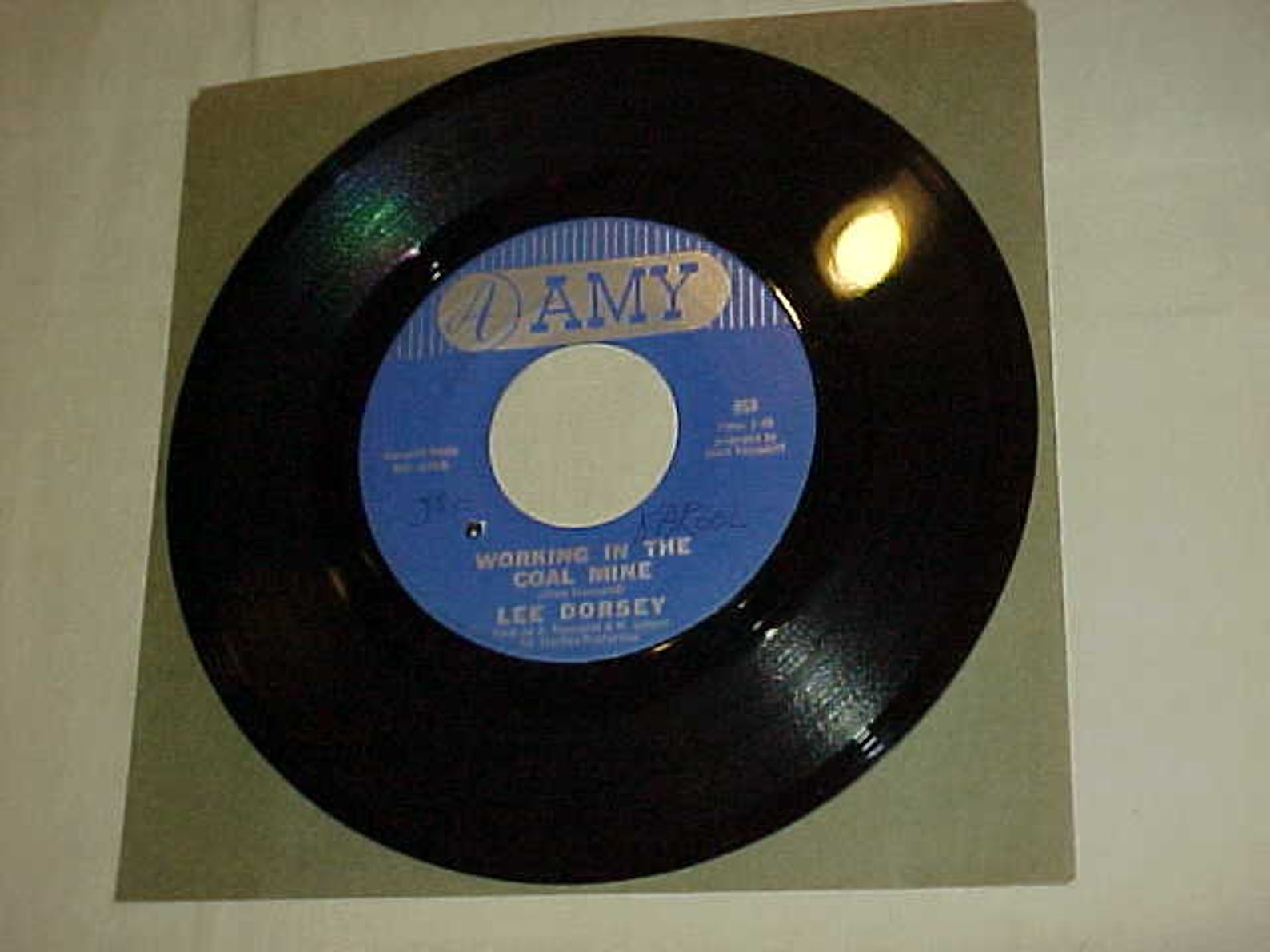 Lee Dorsey 45 Vinyl Record Working in the Coal Mine / Etsy