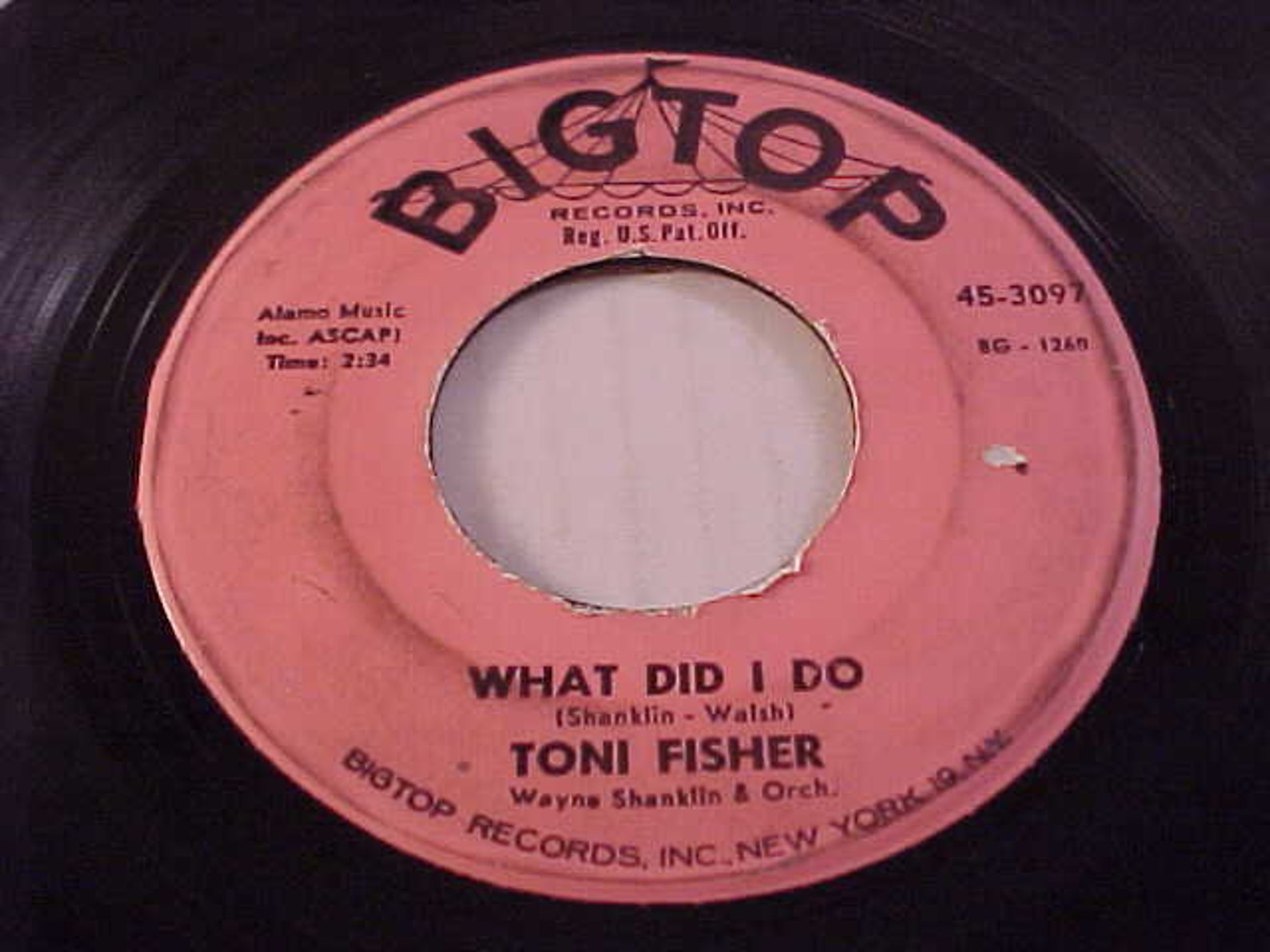 Toni Fisher West Of The Wall