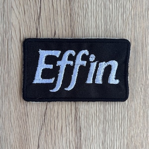 Effin DJ Logo EDM Patch