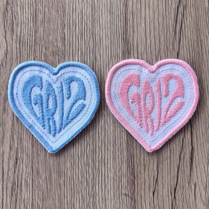 Griz Heart DJ Logo EDM Patch