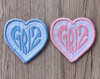 Griz Heart DJ Logo EDM Patch