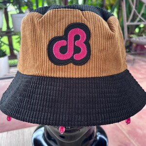 Daily Bread Inspired Two Tone Corduroy Festival Bucket Hat