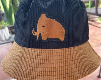 Wooli Inspired Two Tone Corduroy Festival Bucket Hat