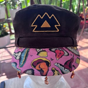 Wakaan Inspired Festival Newsboy Cap / Hat with Tassles