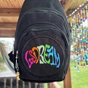 Lsdream Inspired Patch Crossbody Festival Bag
