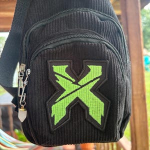 Excision X Inspired Glow in Dark Patch Crossbody Festival Bag