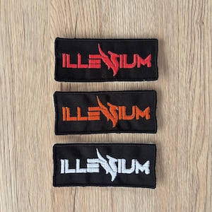 Illenium DJ Logo EDM Patch