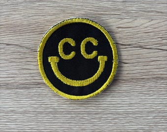 Cool Customer Smiley DJ Logo EDM Patch
