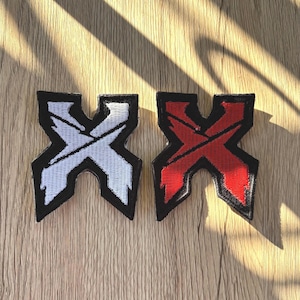 Parche EDM con el logotipo de DJ Excision X