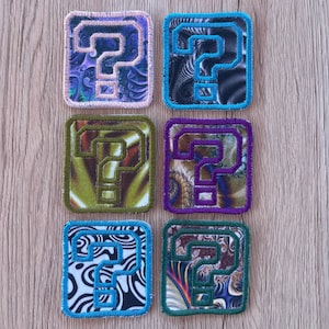 Tipper Question Mark Logo Patch