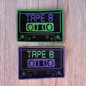 Parche EDM con el logotipo de DJ de Tape B