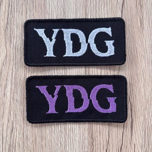 YDG DJ Logo EDM Patch