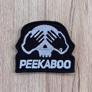 Peekaboo DJ Logo EDM Patch