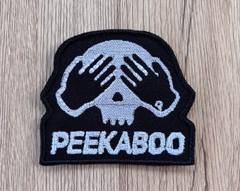 Peekaboo DJ Logo EDM Patch