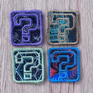 Tipper Question Mark Logo Patch