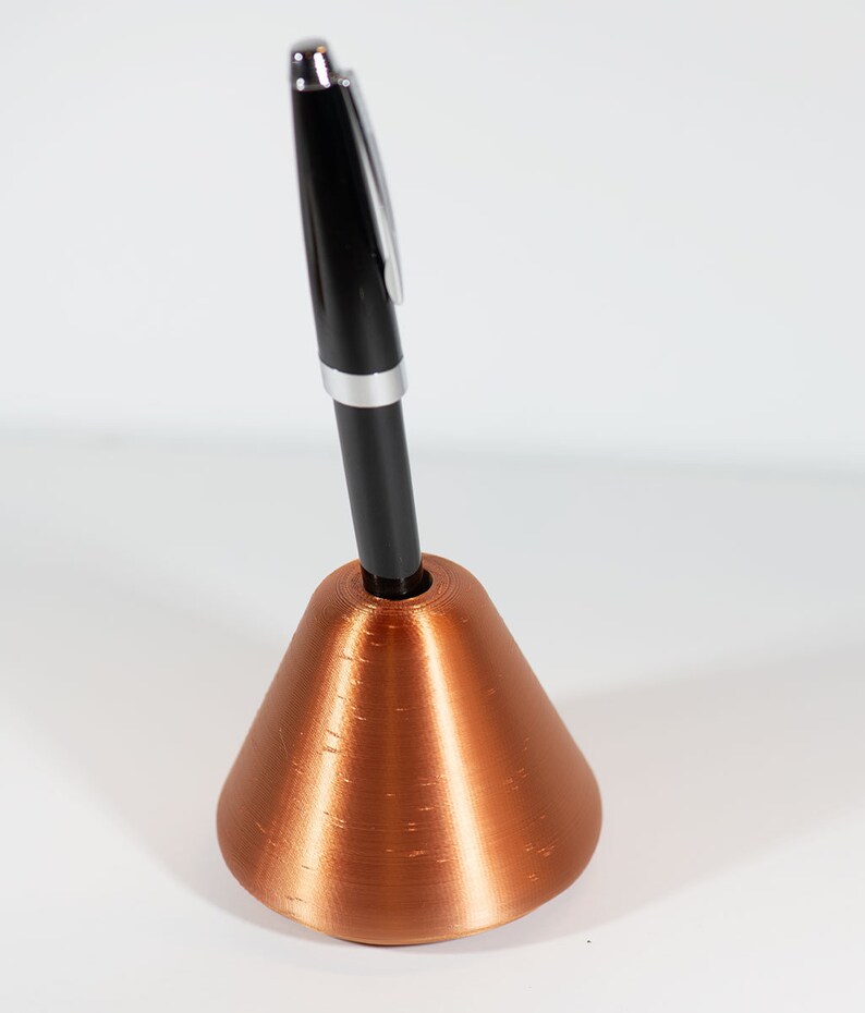 3D printed modern Apple Pencil stand or pen holder // sleek Etsy