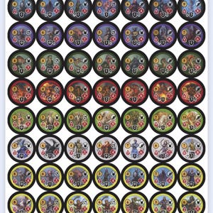 Einheiten Token für Heroes of Might and Magic III: Brettspiel